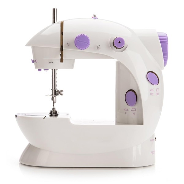 Mini Sewing Machine for Beginner by Phildim (2 Speeds, LED