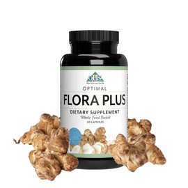 Optimal Health Systems Flora Plus  Máxima salud intestinal y digestiva  9 probióticos estabilizados patentados  alcachofa  sistema de administración  