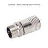 2 To 4 Hole High Speed Dental Handpiece Adapter Stainless