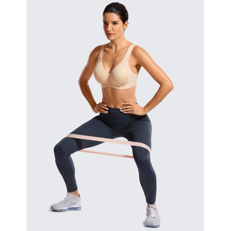 SYROKAN High Impact Sports Bras for Women Cool Comfort Underwire