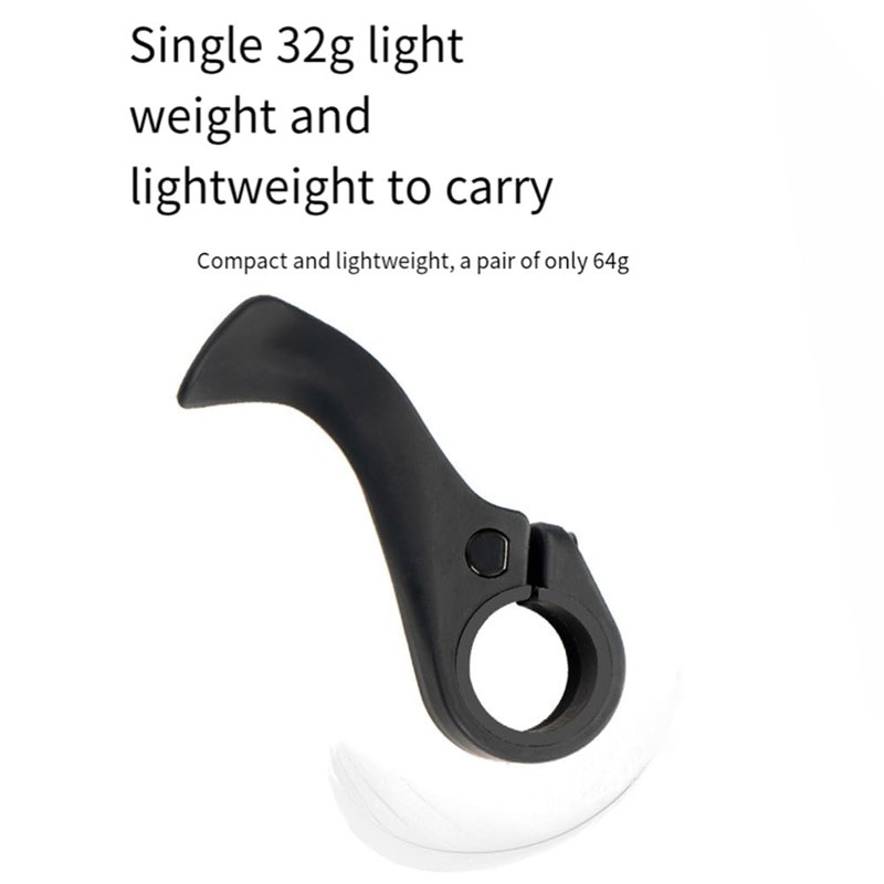 Veumoie Ergonomic Bicycle Bar Ends Bicycle Drop Handlebar Thumb Grips