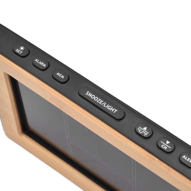 LCD Weather Forecast Station with RCC Receiving Function Wireless Thermometer