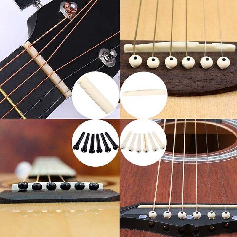 Guitar String Replacement Kit Accessory Set Changing Tool Pack Pick