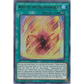 Yu-Gi-Oh! - Will of The Salamangreat - BLHR-EN073 - Ultra Rare - 1st Edition - Battles of Legend: Hero's Revenge