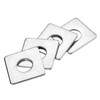 sourcing map 5pcs M12x30x2mm Square Plate Bearing Washers 304 Stainless