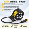 Electric Bike 130X Thumb Throttle for Speed Control – Waterproof