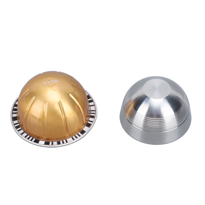 Reusable Coffee Capsule Stainless Steel Easy to Clean Long Lifespan