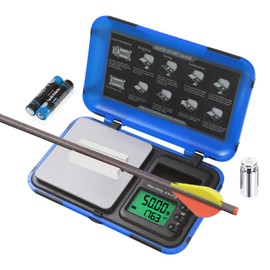 AHOSOUTLY Archery Scale Dual Unit and HD Display LCD Digital Pocket Arrows Scale,200g x 0.01g Gram Scale Digital Mini Scale(Battery Included)