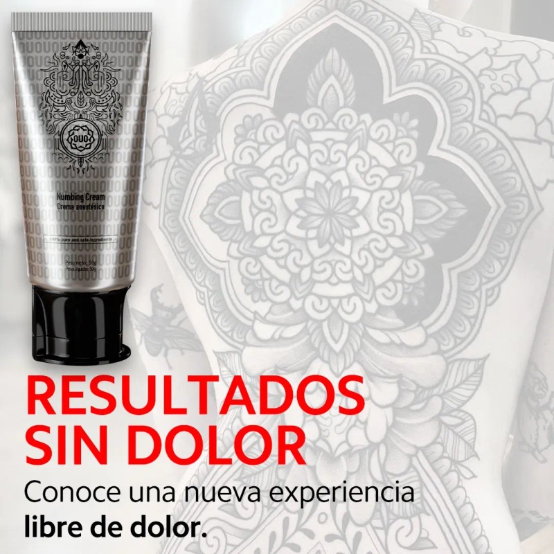 Anestesia Para Tatuar Sin Dolor Ouo 0 Irritación 50 G