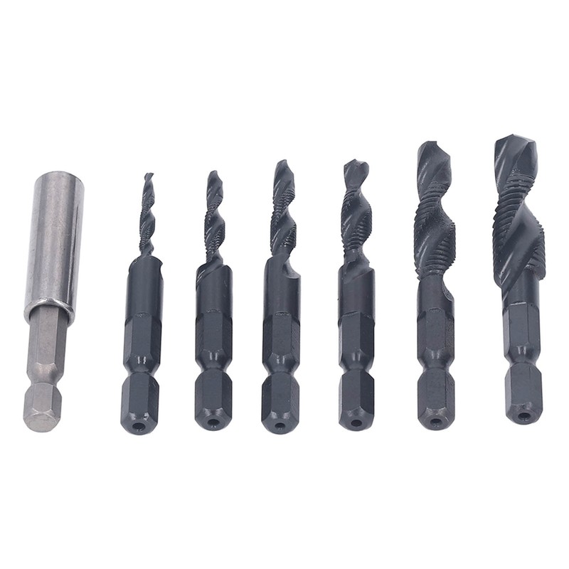 Hex Shank Combination Drill Tap 3 in 1 High Speed