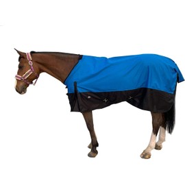 1200Denier Waterproof and Breathable Horse Sheet Tgw Rding Horse Blanket (82", Royal Blue)