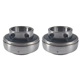 Miaowa UC206-20K 1-1/4" Bore Set Screw Lock Spherical Insert Two Bearing