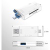 Portable Card Reader, SD/TF Card Reader, Flash Memory Card Reader,