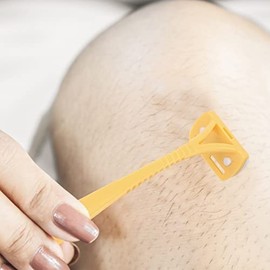 3-piece Women's Body Shaver Set Hair Trimmer for Women Hair Razor Depilator for Body Leg Razor Arm Stainless Steel Remover Manual Shaver for Girls for Wet Shaving