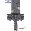 Boeing 737 Original 100 200 Cockpit Poster 24"x36"