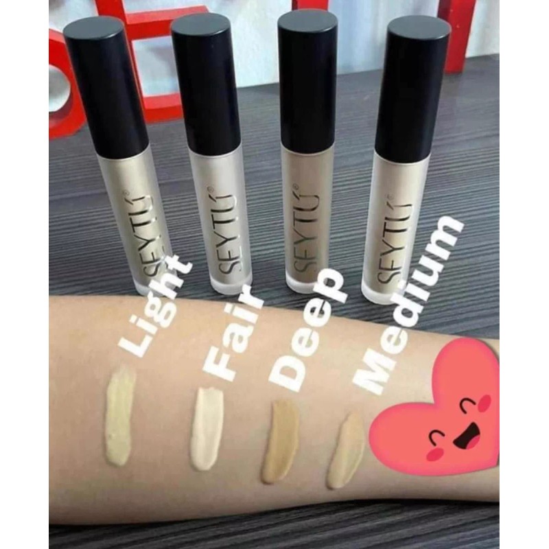 Seytú Kit Completo De Maquillaje Base Polvo Corrector