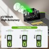 Huepar 330Ft Green Laser Measurement Tool with APP Control, Rechargeable