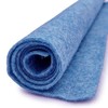 Spellbound Sapphire - Heather Blue - Wool Felt Oversized Sheet