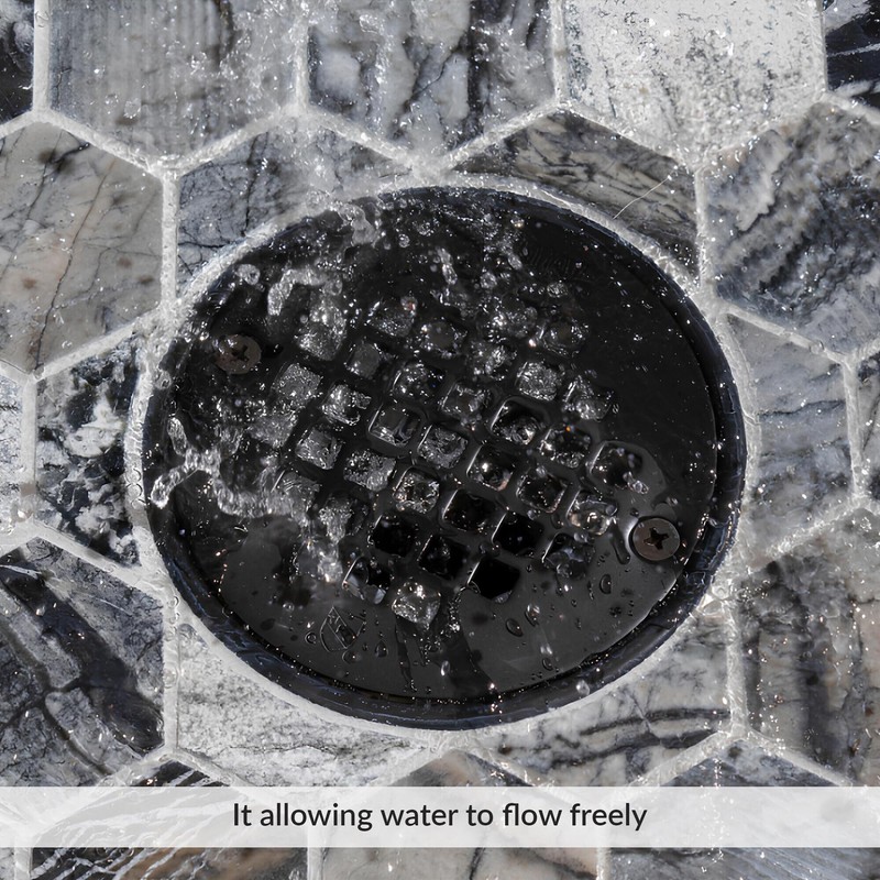 Oatey Strainer Screw-in Round MATBLK 42420