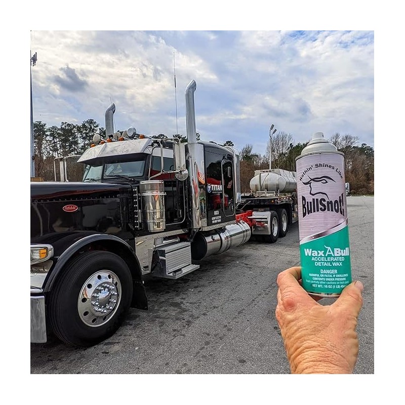 Bullsnot! WaxABull Accelerated Detail Auto Wax 10899009 - Quick Shine