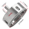 Luomorgo 75mm/3 inch Diamond Hole Saw, 1.1 inch Cutting Depth