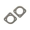 Shovelhead Mild Steel Exhaust Port Flanges, Single Bolt