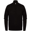 Kensington Eastside Men's Funnel Neck Quarter Zip Pullover, black