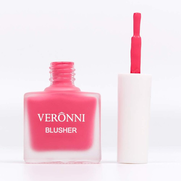 VERONNI Long Lasting Juice Liquid Blusher Lightweight Moisturizing Liquid Cheek