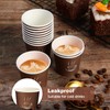 Gerrii 1000 Pcs Small Coffee Cups Paper Espresso Cups Disposable