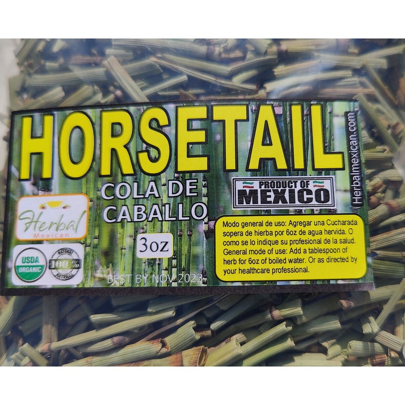 Cola de Caballo, Te/infusion cola de caballo 3oz, Equisetum arvense