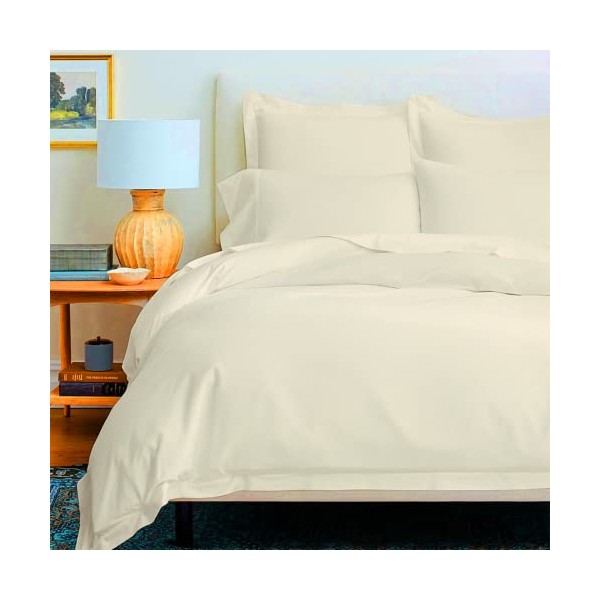 Decfair 100% Egyptian Cotton 1 Piece Premium Quality Duvet Cover