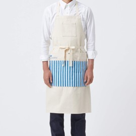 フレディレック(Freddy Leck) ランドリーエプロン FL-152 約W74×H85 エプロン ポケット おしゃれ デザイン サロン