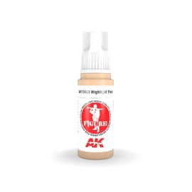 AK Acrylics 3Gen Figure AK11403 Highlight Flesh (17 ml)
