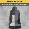 Autocessary Caterpillar Car Truck Seat Covers for Front Seats Set
