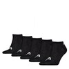 HEAD Unisex All Sports Trainers (Pack of 5), black, 39