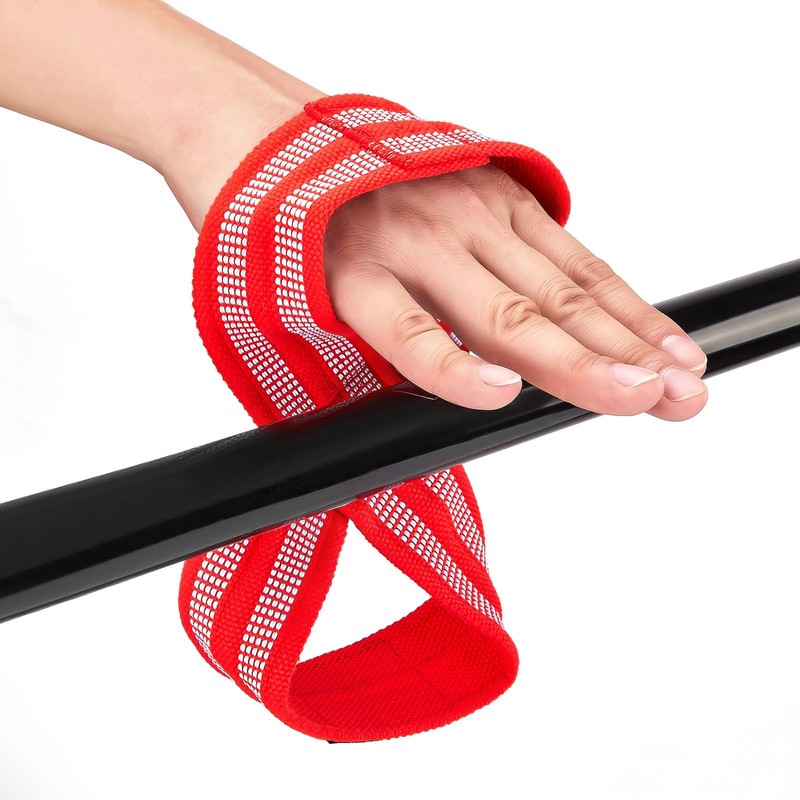 MOOCY Figure 8 Lifting Straps for Deadlift,Weightlifting,Strongman,& Cross Training Strong