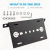 Front License Plate Bracket for Ford Bronco, Steel License Plate