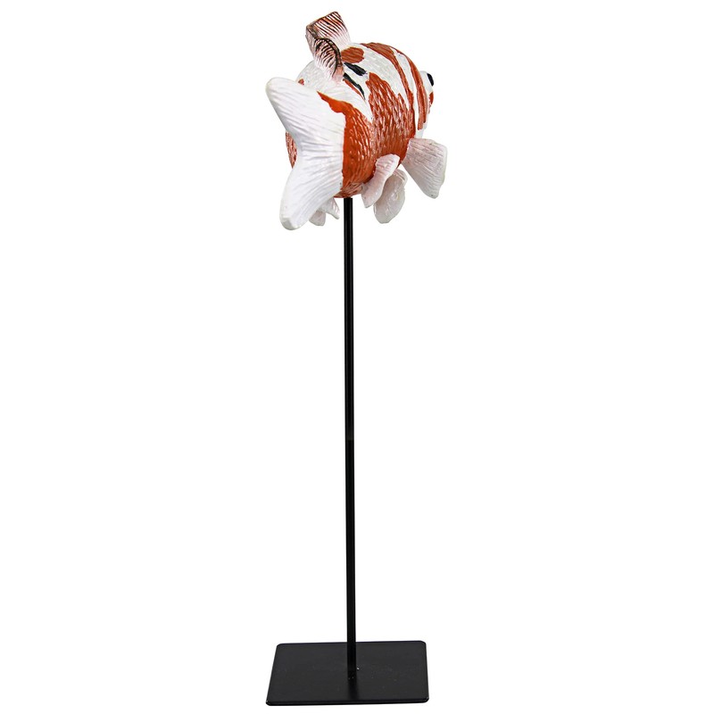 Design Toscano Japanese Floating Koi Sculpture: Large