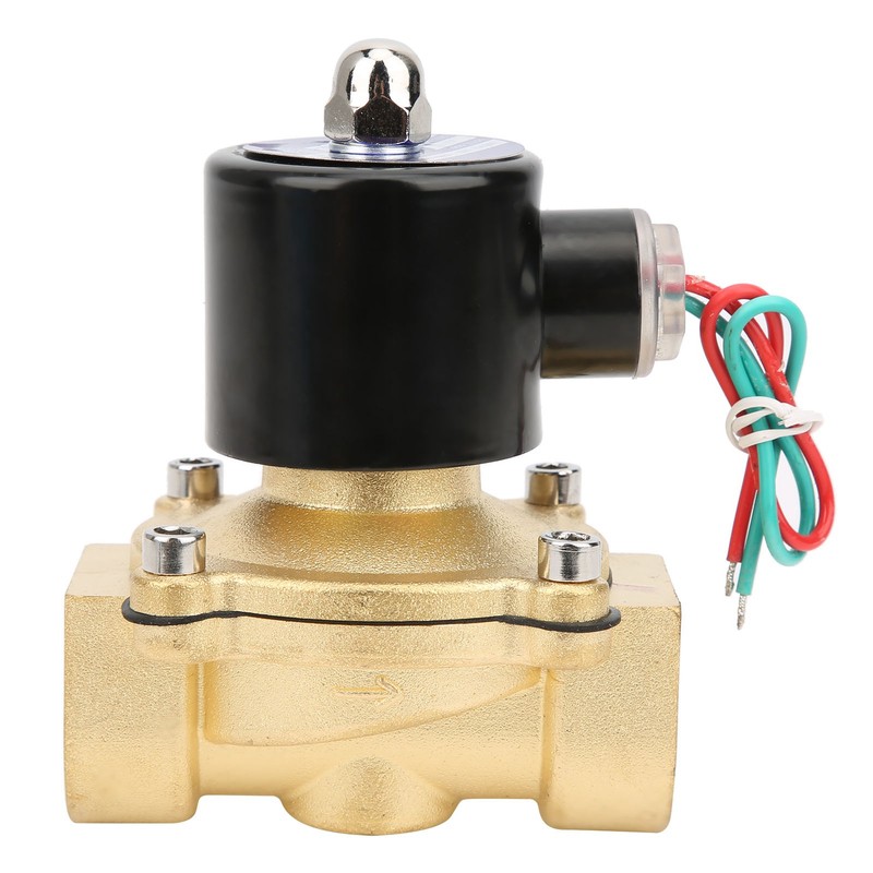 G1 Inch Brass Valve Water Pressure Mechanical Normal Closed Direct