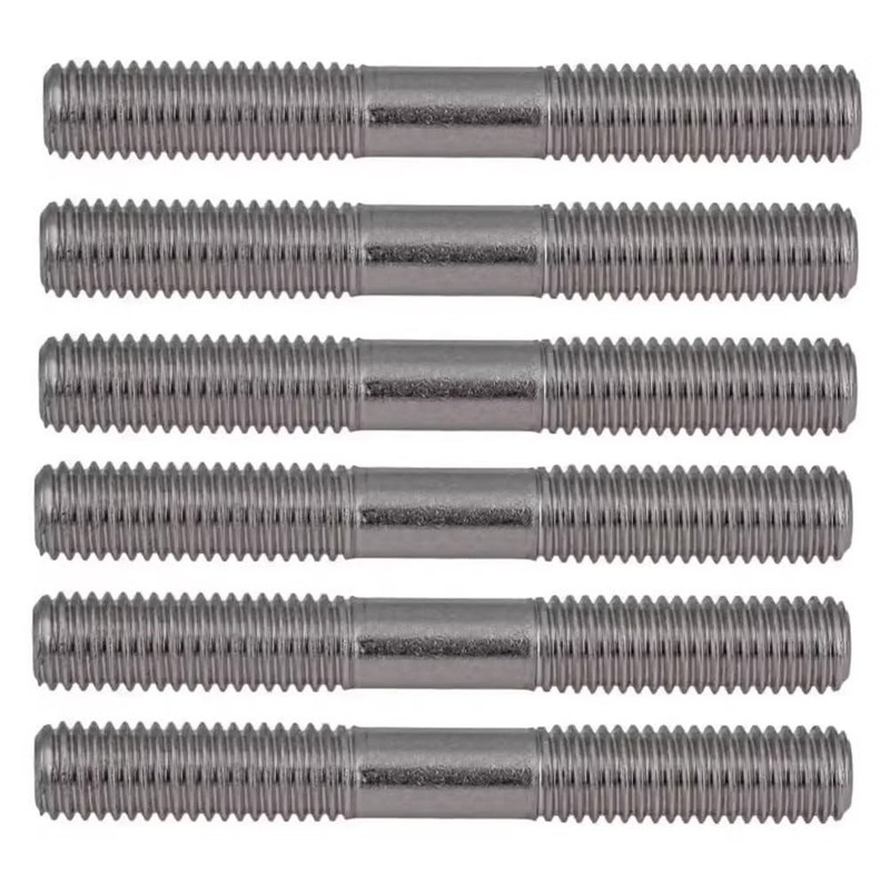 SYDARSYN Double End Threaded Bolts 304 Stainless Steel Threaded Rod
