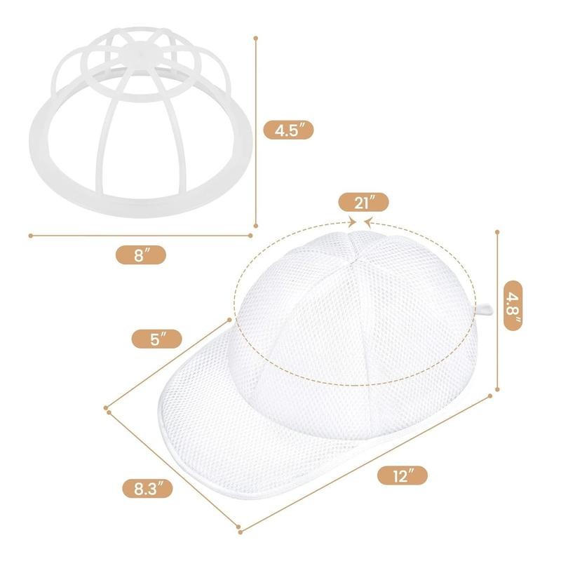 Baseball Cap Hat Washer for Washing Machine, Hat Cleaner for