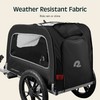 Retrospec Rover Hauler Pet Bike Trailer - Small & Medium