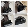 Makukke Handbag Women's Small PU Leather Shoulder Bag Y2K Shoulder