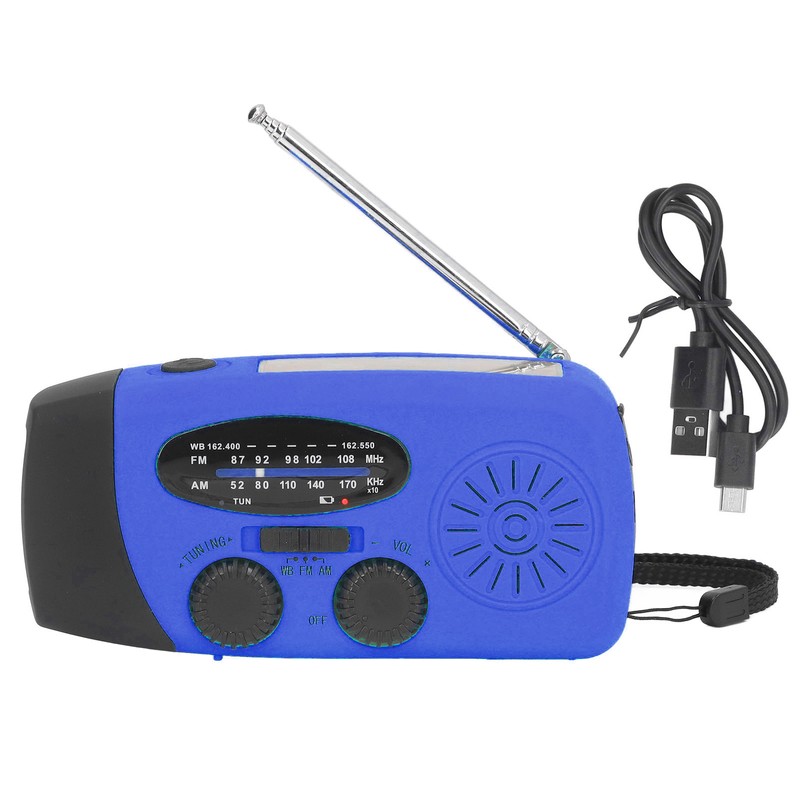 Hand Crank Solar Radio Multifunctional Emergency Radio LED Radio with
