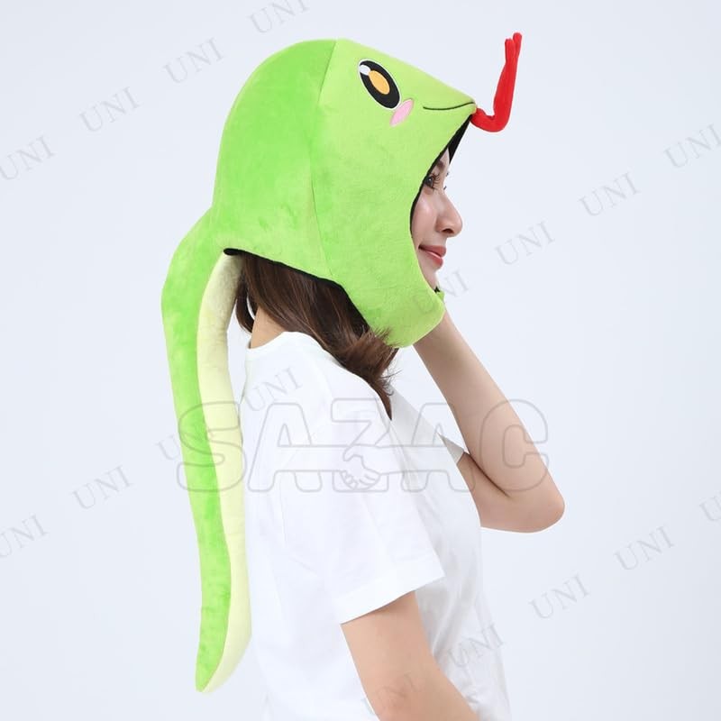 [SAZAC] Kigurumi Deluxe Cap Hat Animal 2025 Zodiac Snake