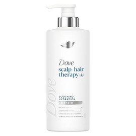 Dove Scalp + Hair Therapy Soothing Hydration Conditioner hair care with Hyaluron-Complex and Pharma-Grade Glycerin for up to 100 hours of hydrated hair* 400 ml