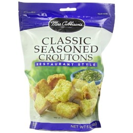 Mrs. Cubbison's Croutons Classic Seasoned Restaurant Style, 5 OZ (5 Ounce (Pack of 4))