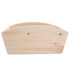 WooDeeDoo Set of 2 Wooden Planter Boxes – Nesting Unfinished