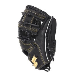 SSK Boys Soft Super Soft All-round Baseball Gloves Soft Baseball Gloves WJJ2 (90) Black L