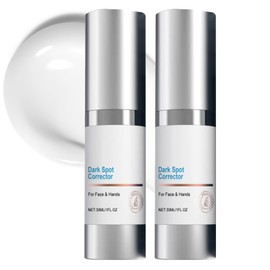 Dark Spot Correcting Glow Serum for Face,Hyaluronic Acid Serum,Dark Spot Remover with Kojic Acid, Fades Sun Spots, Acne Marks & Melasma Appearance, Lightweight Hydrating Serum for All Skin Tones，2PCS